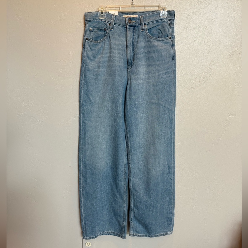 Levi's High Loose Denim Jeans in Blue